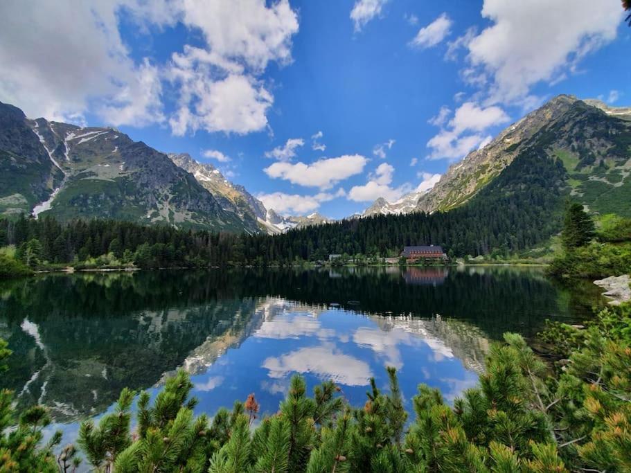 Apartman Ve Vysokych Tatrach Štrbské Pleso Esterno foto